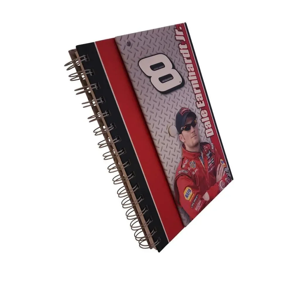 Dale Earnhardt Jr #8 Spiral Notebook Journal with Snap Closure NASCAR Car Racing